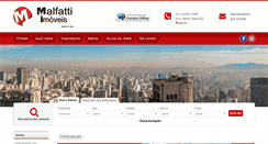 Desktop Screenshot of malfattiimoveis.com.br