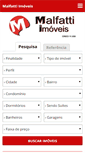 Mobile Screenshot of malfattiimoveis.com.br
